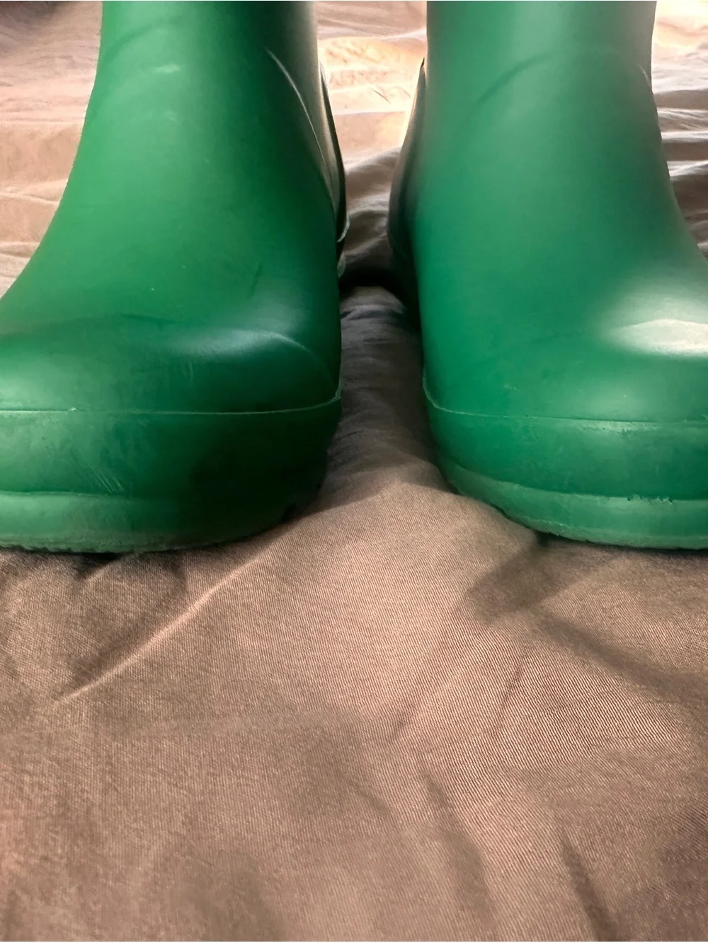 SOLD - Hunter Kids Green Waterproof Rain Boots